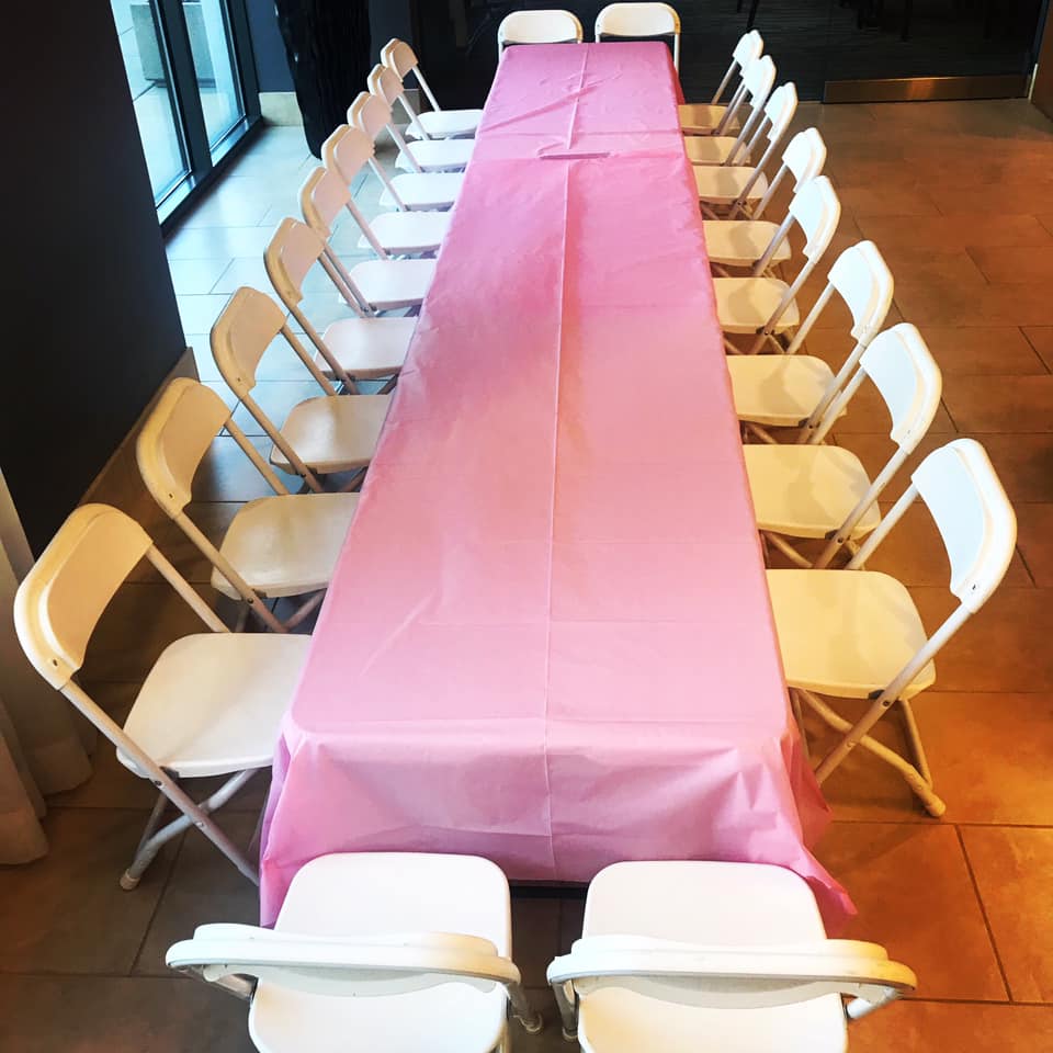 table and chair rentals in Chicago